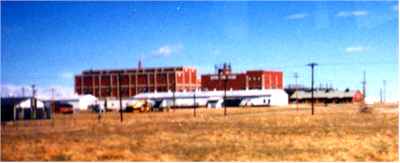 Buses go by but tours are not allowed close to the buildings that had contaminated materials in them