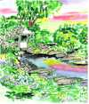 A quiet gazebo
