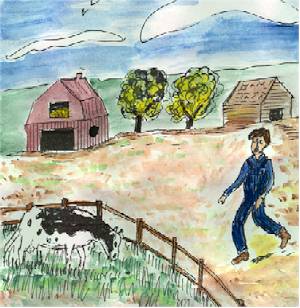 I was touched when Ray named one of his cows Dotty.