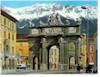 The welcoming arch in Insbruck