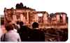 Here we are in the ruins of Capernaum