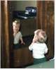 My grandson, Larry, admires  himself