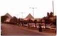 I walked out of the motel and was astonished to see the pyramids