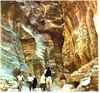 A narrow opening in the huge rock led us into Petra